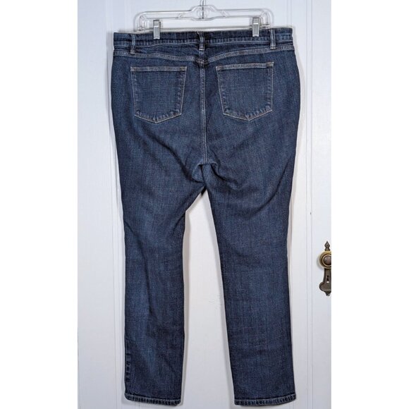 LRL Ralph Lauren Jeans Co Womens Size 14W Straight Leg Zip Pockets Retro VTG Y2K - Picture 3 of 4